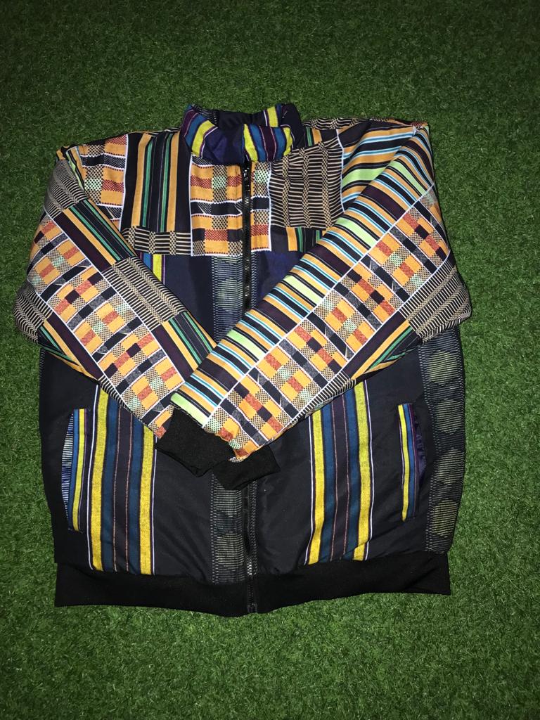 Ankara Varsity Jacket