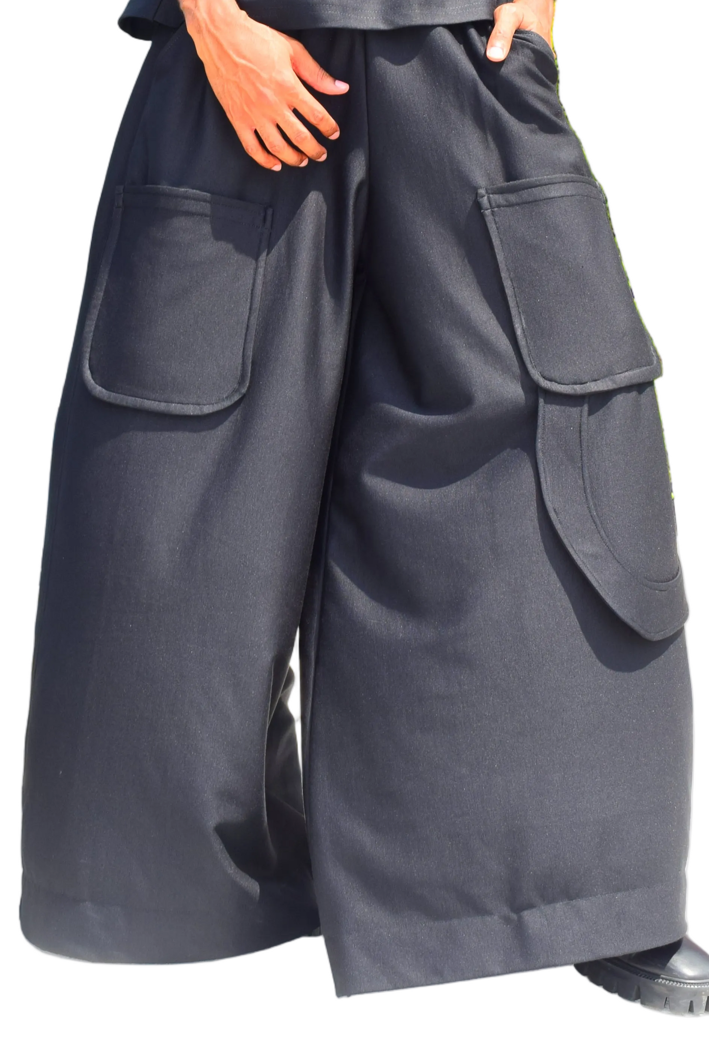 Ezywear Signature palazzo pants in black