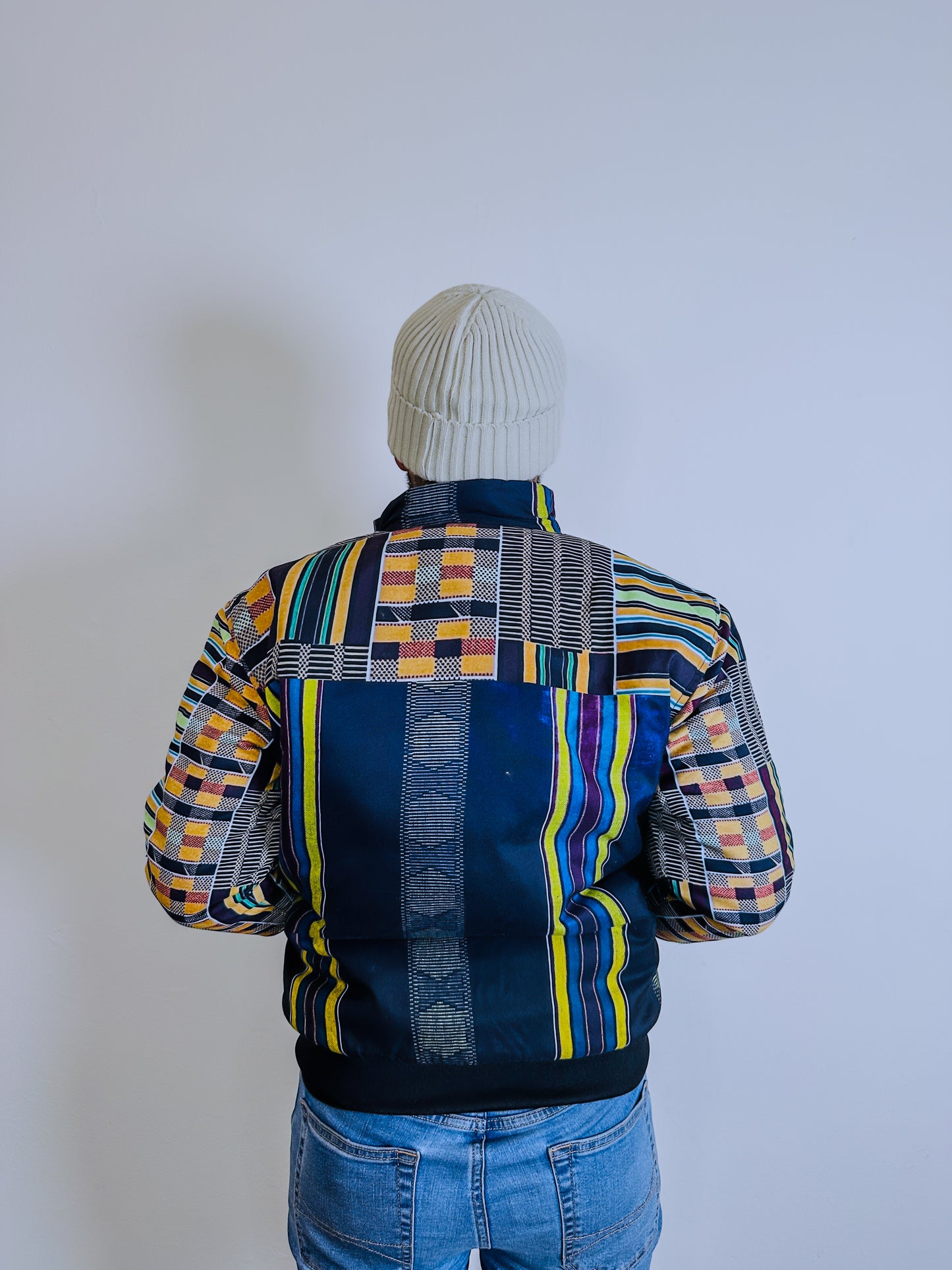 Ankara Varsity Jacket