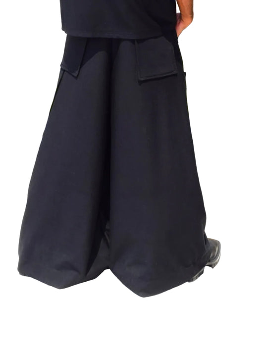 Ezywear Signature palazzo pants in black