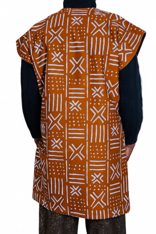 Ankara inspired Stylish Oversized Tops for Men | Ezy Wear LLC