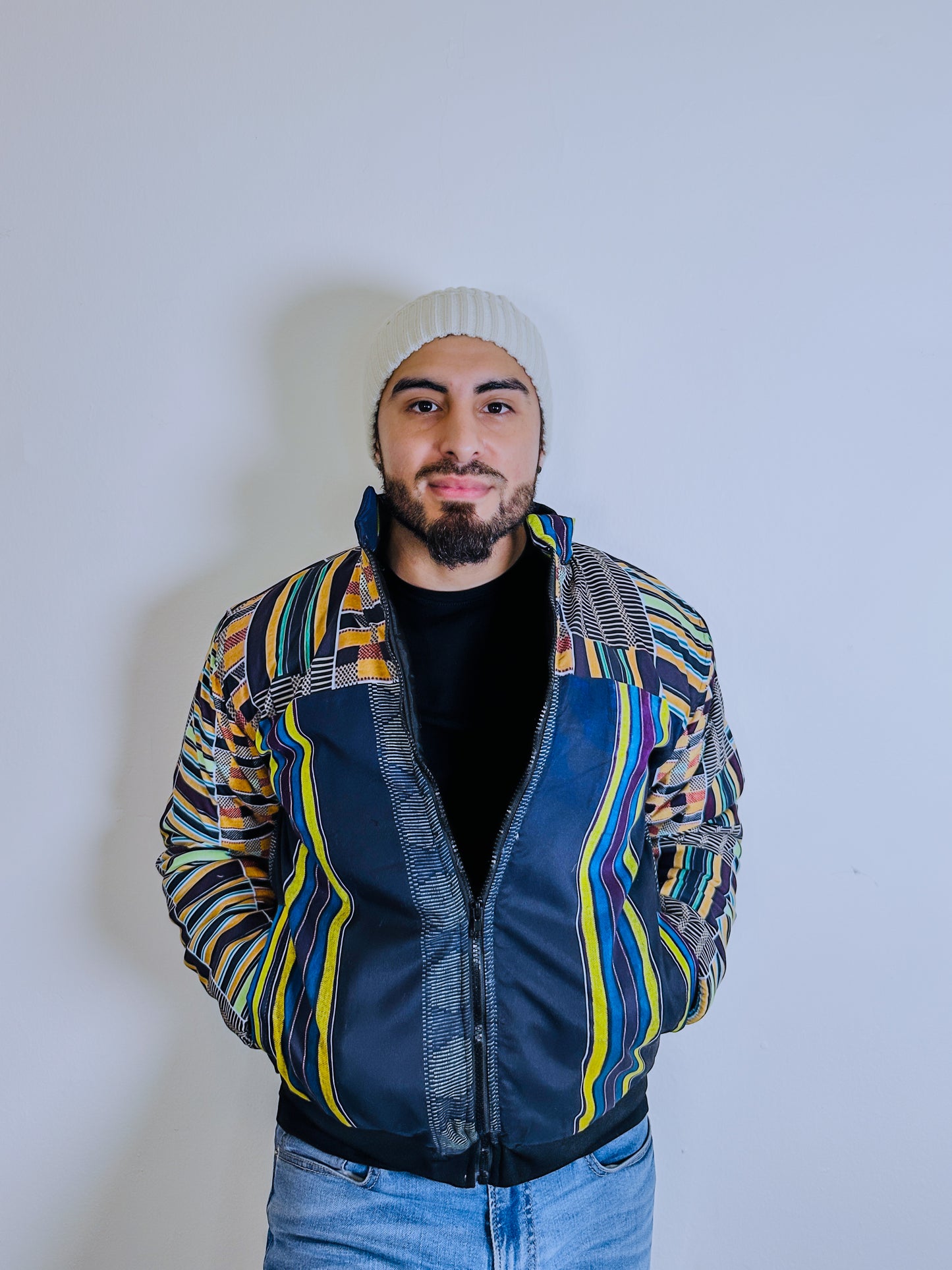 Ankara Varsity Jacket