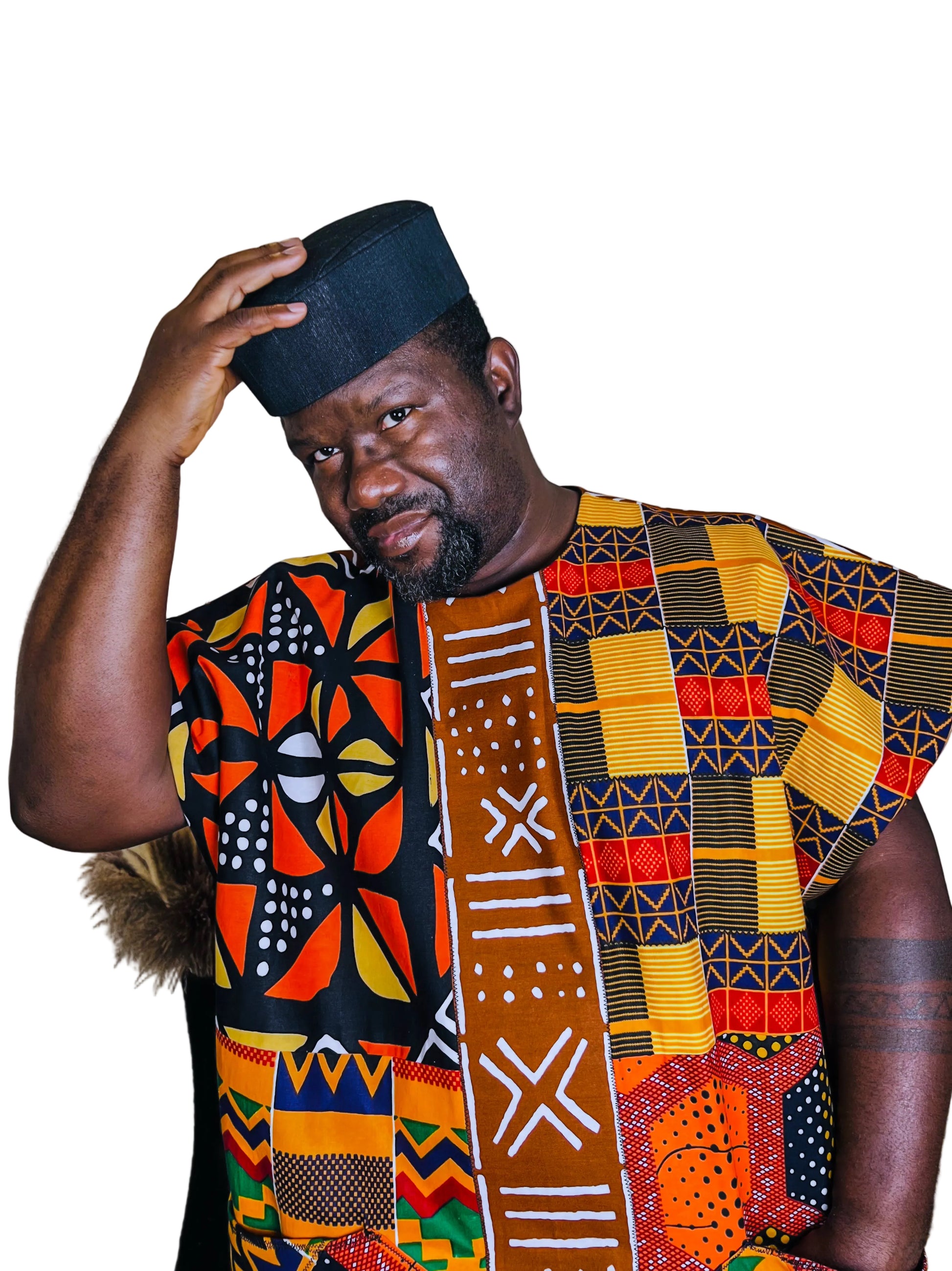 Ankara inspired Stylish Oversized Tops for Men | Ezy Wear LLC