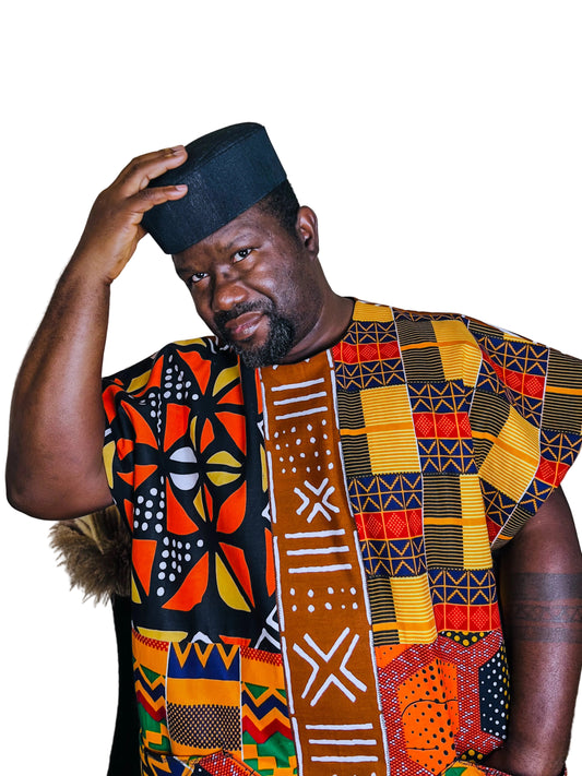Ankara inspired Stylish Oversized Tops for Men | Ezy Wear LLC