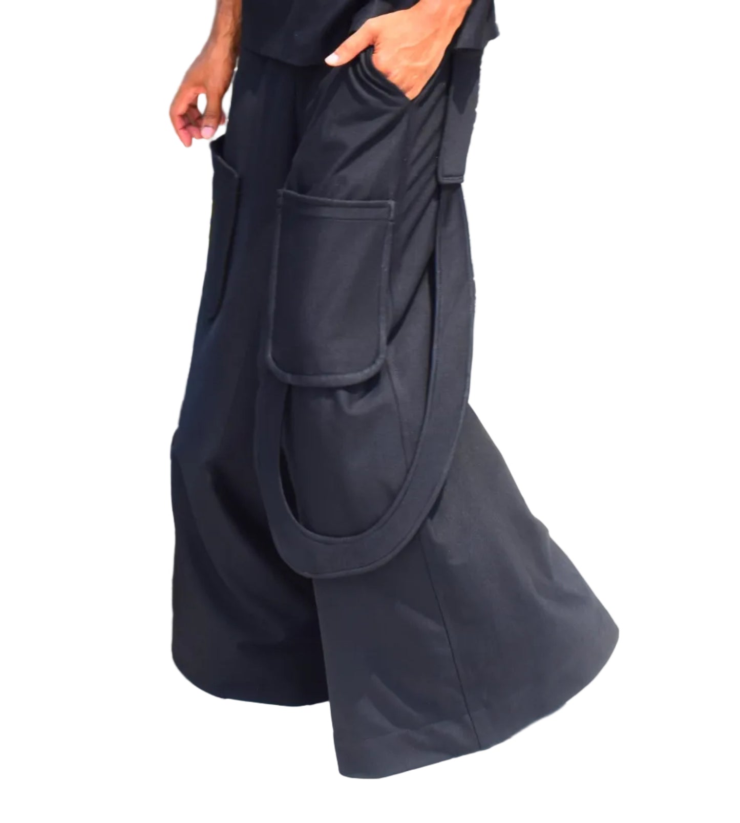 Ezywear Signature palazzo pants in black