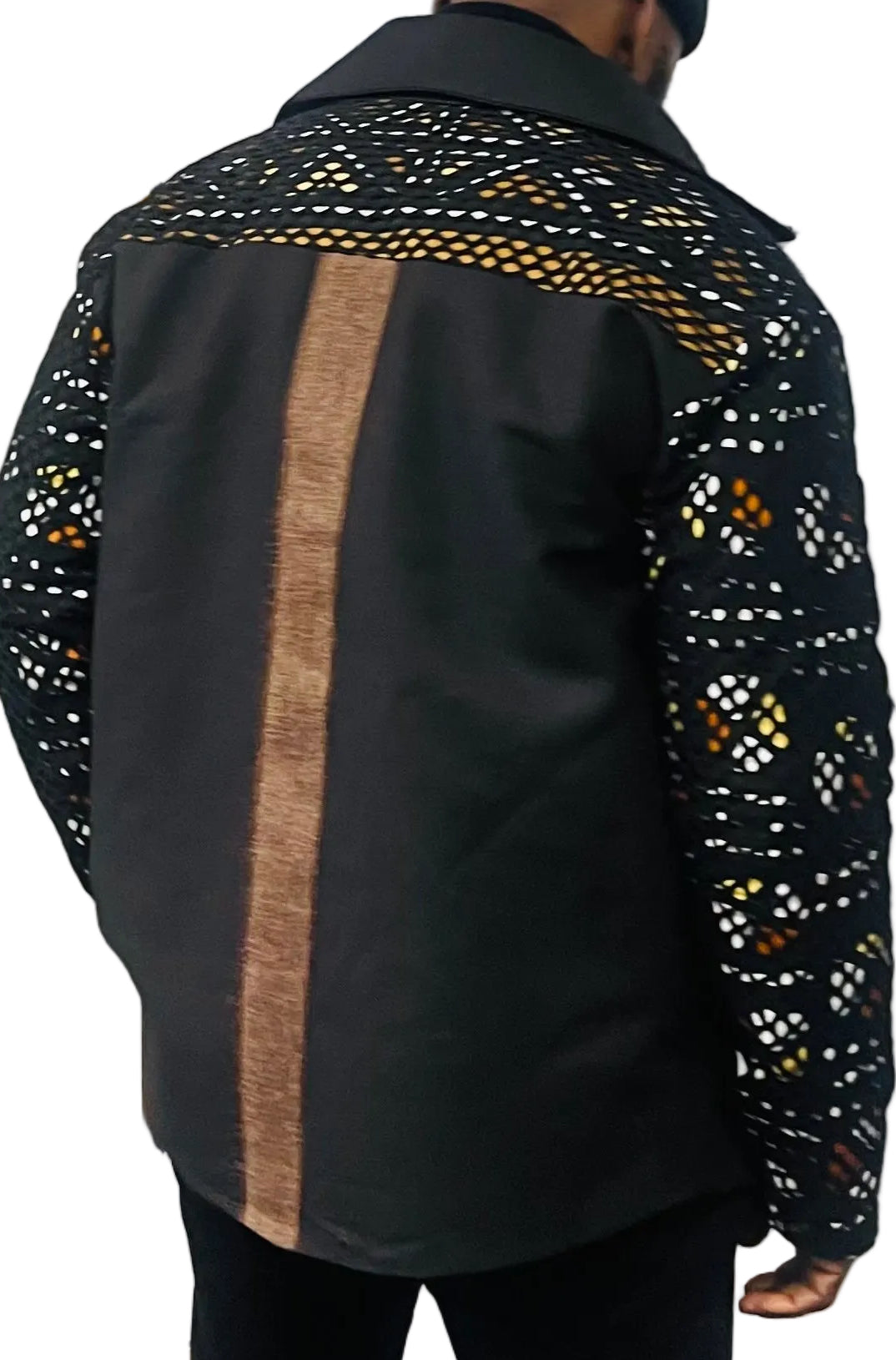 Ankara inspired Shirt Jackets for Men | Ezy Wear LLC